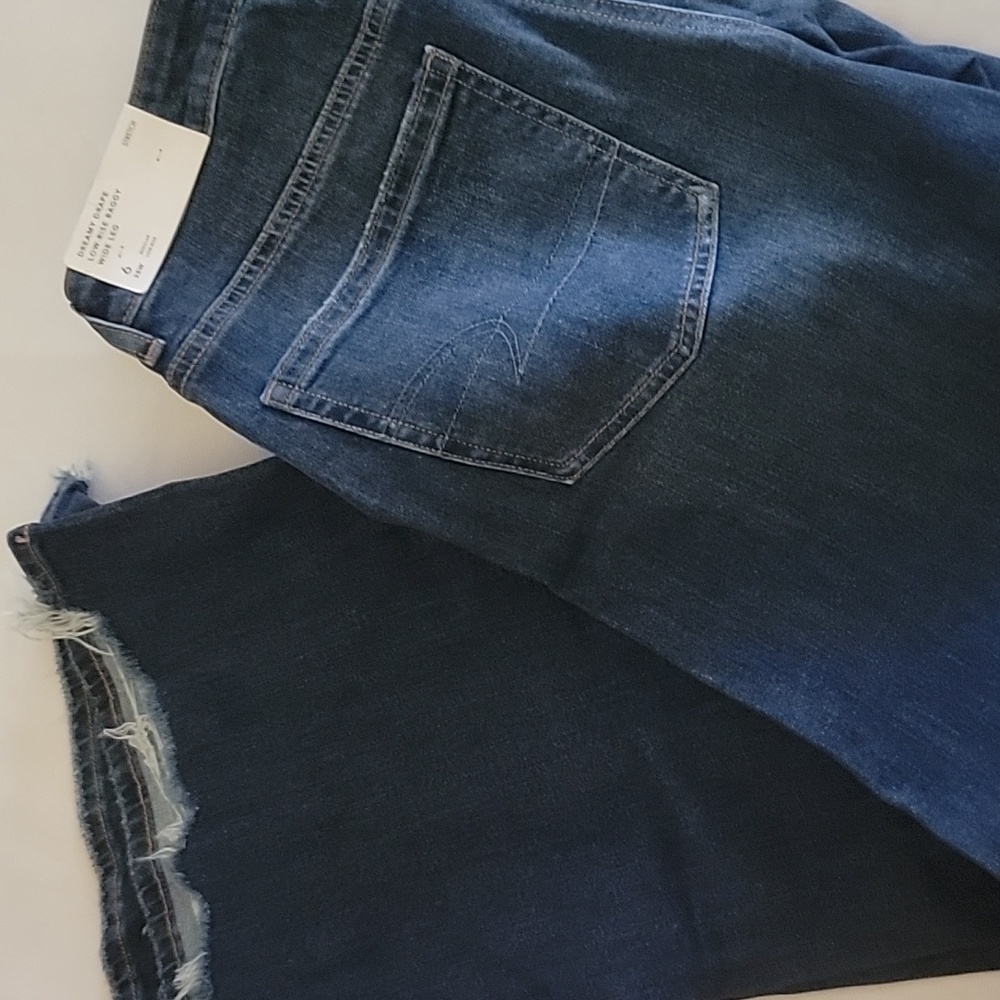Womens American Eagle,New With Tags,Dreamy Drape Low Rise Wide Leg, Size 6, 28w